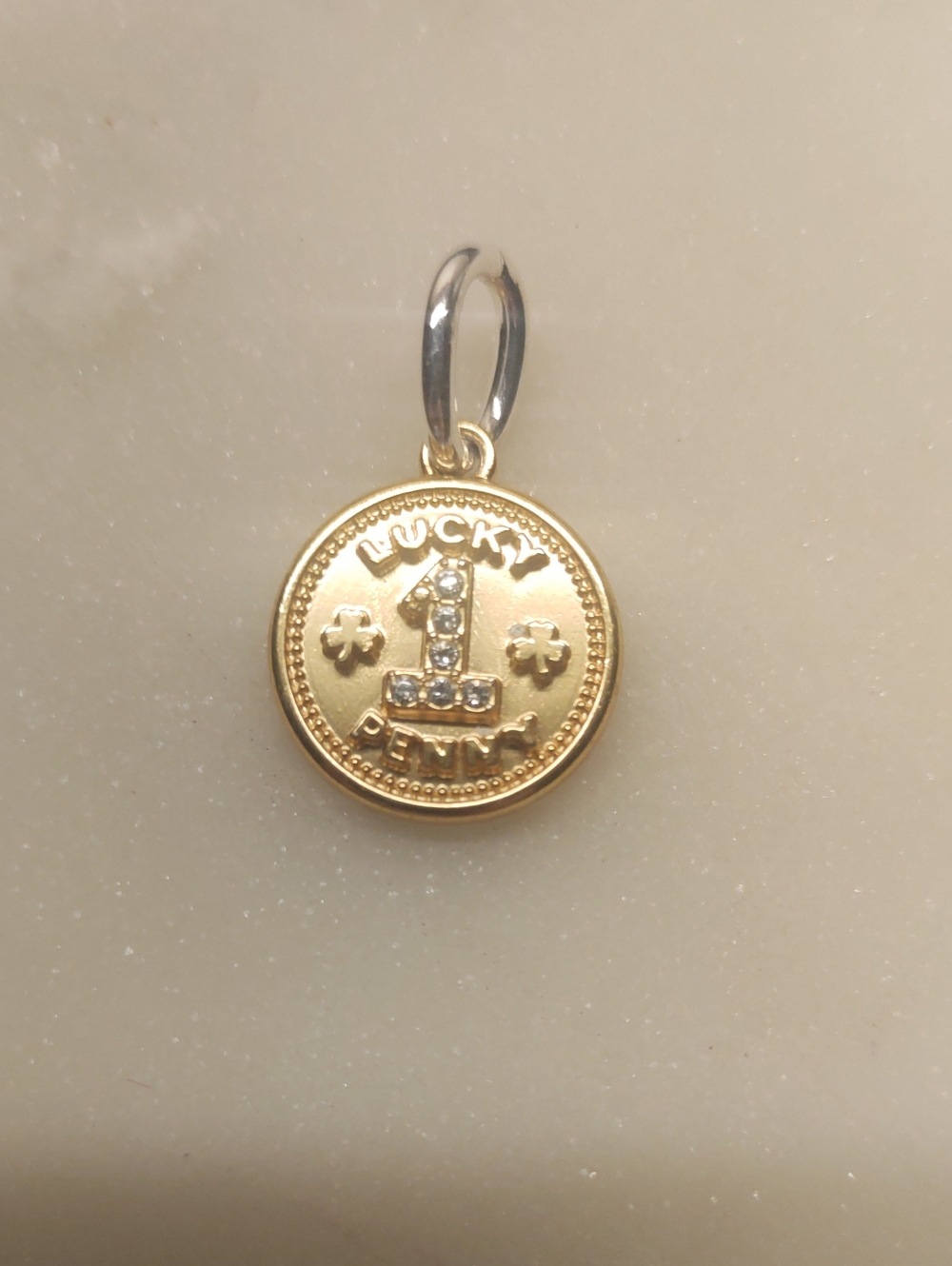 NEW! Brighton Lucky Penny Charm/Amulet Retired, Rare! JC4345 - Picture 4 of 8